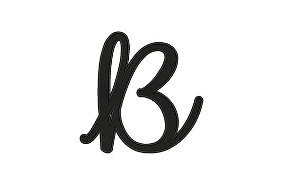 Alphabet B: A Seasonal Embroidery Staple for Holiday and Back to School Projects