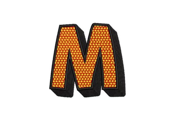 Comic Pop Art Alphabet Letter M: A Seasonal Embroidery Designer’s Review