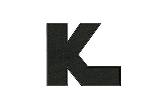 Letter K: A Back-to-School Embroidery Design for Craft Fair Appeal