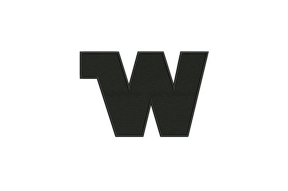 Letter W Embroidery Design: A Smart Addition for Back-to-School Crafts