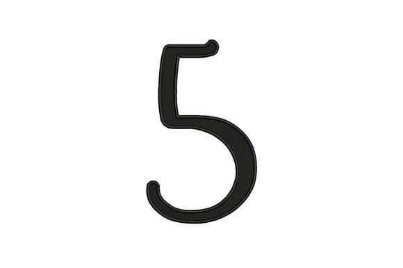 Number 5: A Blackwork Embroidery Review for Sellers