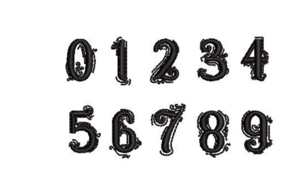 Numbers: A Practical Embroidery Design for Learning and Crafting