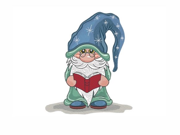 Reading Gnome: A Charming Embroidery Design Review