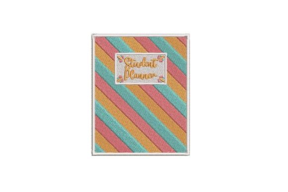 Student Planner Cover: A Seasonal Embroidery Gem for Holiday Makers